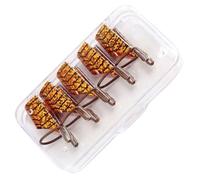 Tip per Unghie Gel in Alluminio Oro, Confezione da 5 Pezzi | Riutilizzabili, per Manicure in Salone, Accessorio Pratico per Nail Art e Ricostruzione