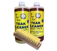 Tip Top Teak Detergente Kit Parte A & Parte B W/Pennello TK860 Barca Vela Marino