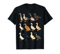 Tipi di Anatre domestiche Razze Animali Uccelli Acquatici Maglietta