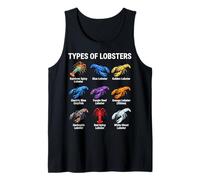 Tipi di aragoste, Grafico delle Specie di Aragosta, Amanti della Scienza Canotta