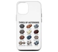 Tipi di asteroidi Tabella educativa della scienza spaziale Custodia per iPhone 12/12 Pro