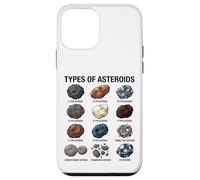 Tipi di asteroidi Tabella educativa della scienza spaziale Custodia per iPhone 12 mini