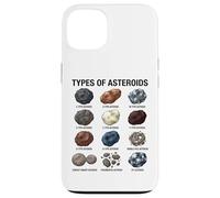 Tipi di asteroidi Tabella educativa della scienza spaziale Custodia per iPhone 13