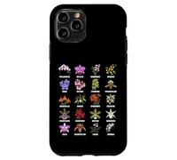 Tipi di fiori di orchidea Guida alla tabella botanica Custodia per iPhone 11 Pro