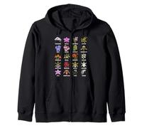 Tipi di Fiori di Orchidea Guida alla Tabella Botanica Felpa con Cappuccio