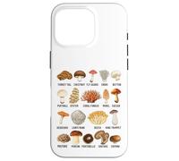 Tipi di funghi commestibili, selvatici e velenosi Custodia per iPhone 16 Pro
