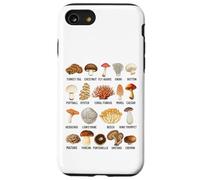 Tipi di funghi commestibili, selvatici e velenosi Custodia per iPhone SE (2020) / 7/8