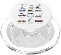 Tipi di gru Costruzione Macchina Grafico PopSockets PopGrip per MagSafe