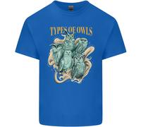 Tipi Di Gufo Maglietta Per Bambini Ragazzi E Ragazze