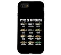 Tipi di pesce palla, Specie di pesce palla, Tabella dei pesci marini Custodia per iPhone SE (2020) / 7/8