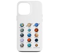 Tipi di pianeti Astronomia Science Chart Custodia per iPhone 13 Pro Max