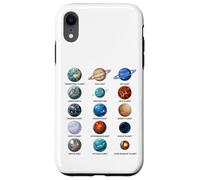 Tipi di pianeti Astronomia Science Chart Custodia per iPhone XR