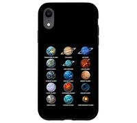 Tipi di pianeti Astronomia Science Chart Custodia per iPhone XR