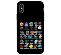 Tipi di rocce e minerali Gemmologia e geologia Educativa Custodia per iPhone X/XS