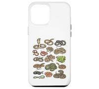 Tipi di Serpenti Educativo Erpetologo Ragazzi Ragazze Bambini Custodia per iPhone 12 Pro Max