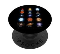 Tipi di stelle Grafico astronomico Oggetti stellari Educativi PopSockets PopGrip Adesivo