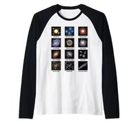 Tipi di strutture cosmiche Sistemi Stellari, nebulose e Galassie Maglia con Maniche Raglan