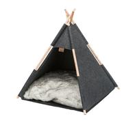 Tipi igloo in feltro antracite Trixie