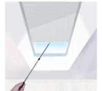 TIPIACE Nido d’ape Cellulare Manuale Blinds (Half Blackout-light grey)