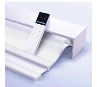 TIPIACE Tende Avvolgibili Motorizzate Giorno e Notte a Doppio Strato con Motore Ricaricabile e Coperchio - Per Casa, Ufficio e Hotel (Perspective White+Full blackout White)