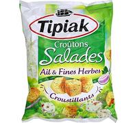 Tipiak, cubetti di insalata, aglio ed erbe fini, 50 g, 4 pezzi