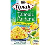 Tipiak - Preparazione per taboulé, menta, limone, olio d'oliva, 350 g, 4 pezzi