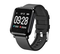Tipmant Smartwatch Orologio Fitness Uomo Donna Bambini Cardiofrequenzimetro da Polso Impermeabile IP68 Orologio Contapassi Pressione Sanguigna Fitness Tracker per Android iPhone Samsung Huawei Xiaomi