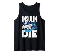 Tipo 1 Diabete T1D Consapevolezza Insulina O Muore Donne Uomini Canotta