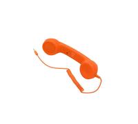 (Tipo 2 arancione) Cornetta telefonica wireless compatibile con Bluetooth, ricevitore telefonico leggero,