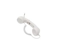 (Tipo 2 Bianco) Cornetta telefonica wireless compatibile con Bluetooth, ricevitore telefonico leggero