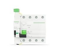Tipo A Dispositivo di richiusura automatica automatica intelligente Interruttore differenziale 4P 400V 6KA 63A 10mA 30mA 100mA 300mA 1 pz(Size:4Pole 30mA,Color:63A)