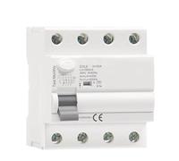 Tipo A RCD Corrente differenziale magnetica ELCB 3P + N 40A 63A Rileva corrente residua pulsante CC 1 pz(300mA,4P 63A)