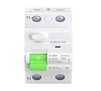 Tipo AC 6kA 2P 4P 16A 25A 32A 63A 10mA 30mA 100mA 300mA Interruttore automatico differenziale for corrente differenziale