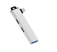 Tipo adattatore di MultiPorts dei hub di USB C con le interfacce 2 e USB3.0 per le spine e l'adattatore di funzionalità C del gioco