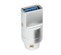 Tipo adattatore di USB della lega di alluminio della lega di alluminio del connettore USB3.0 per il connettore di USB del collegamento del cavo di 6mm