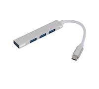 (Tipo-C 3.0 Argento) USB C HUB 3.0 Tipo C Adattatore splitter multi USB a 4 porte compatibile OTG Lenovo