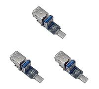 Tipo C a 3Port Hub USB Con 1xUSB3.0 2xUSB2.0 Porta Multiport Espansione Per Laptop Desktop MultiDevice Connettività MultiPort C Adattatore Per Laptop