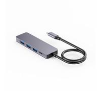 Tipo C A 4 Porte USB3.0 HUB PD 100W Ricarica USB3.0 Splitter Adattatore Type-C Dock Espansione HUB Velocità 5Gbps Splitter USB