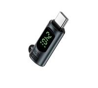 Tipo C Adattatore Corrente Tensione di Ricarica Tester Rivelatore 240 Watt 80 Gbps Display Digitale USB C Maschio Femmina Alluminio