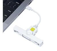 TIPO C CAC - - Adattatore Smart Card USB C pieghevole, dispositivo sicuro portatile per l'accesso autenticazione | Compatto con connessione rapida, affidabile lettore di schede per governare Linux OS