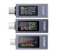 Tipo-C Display digitale multifunzione Amperometro di tensione CC Misuratore di potenza DC 4-30V 12A Voltmetro Amperometro Tester di capacità del caricatore