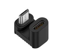 Tipo C femmina a USB maschio convertitore, D'altra parte | Connettore ad angolo retto di 90 gradi verso l'alto verso il basso, connettore per prolunga USB C, convertitore