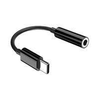 Tipo C to Headphone Jack Adapter - 3,5 mm to Type-c Adapter | Headphone Jack Converter | 3,5 mm Femmina a Maschio Digital Audio Connector for Mobile Laptop Tablet DJ Studio Recording Conference Calls