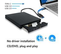Tipo C/USB 3.0 DVD Drive lettore DVD esterno CD-ROM lettore masterizzatore unità ottiche custodia per PC Laptop Desktop