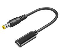 Tipo C USB-C femmina ingresso a DC 5.5x2.5mm alimentazione PD cavo di ricarica adatto per computer portatile 18-20V