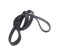 Tipo Cinghia dentata DA XL Puleggia in gomma nera 10/15mm Larghezza cinghia 670/690/828/860DXL Cinghia dentata a doppia dentatura ad anello chiuso(860DXL 430T,10mm)