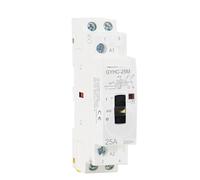 Tipo Contattore modulare 2P 16A 20A 25A 2NO o 2NC 220V Controllo manuale Contattore domestico Tipo su guida Din(2P 20A 2NO M)
