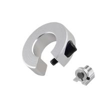 Tipo di apertura grande ad anello fisso for posizionatore del collare di arresto SBR12 / 16/20 / 25mm Parti 3D in lega di alluminio Cuscinetto di guida lineare fisso(1PC,SBR12)