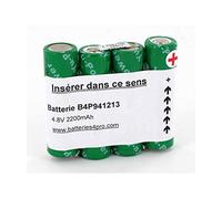 Tipo di batteria 4 H-AA2000 per Compex 4.8 v 2.2Ah 941213