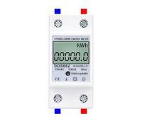 Tipo di interruttore automatico for contatore di energia singolo domestico Il display accurato monitora la tensione di alimentazione, la corrente e l'energia utilizzata